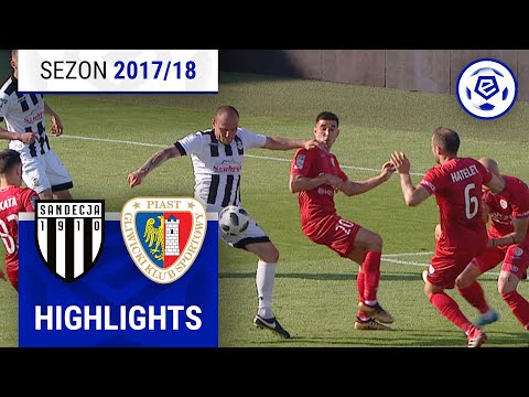 Sandecja Nowy Sącz - Piast Gliwice 2:1 | SKRÓT | Ekstraklasa 2017/18 | 34. Kolejka