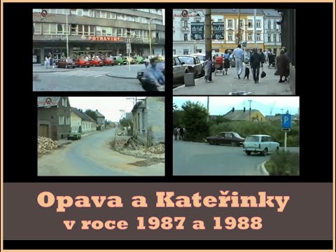 Opava a Kateřinky na konci 80. let