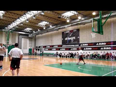 Davis Bertans adidas Eurocamp workout
