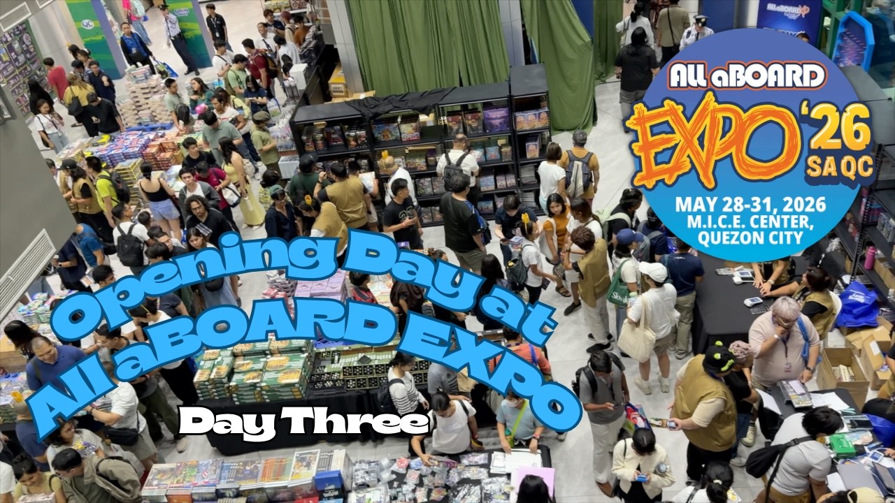 Opening Day at All aBOARD Expo: Tom in the Philippines Day 3