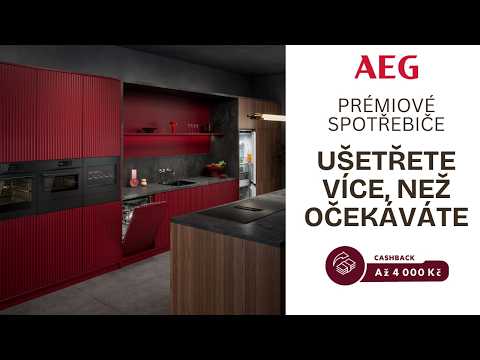 AEG Cashback: Prémiové spotřebiče teď pořídíte výhodněji