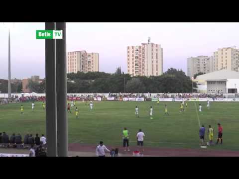 Gol (1-4) de Jaime Isuardi (Real Betis) vs Isla Cristina