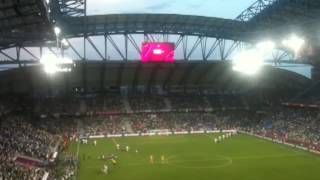 preview picture of video 'Euro 2012 Italy - Ireland (Poznan/Poland) National Anthem and atmosphere in the stadium'