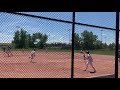 Right Center Poke / Aggressive Base Running