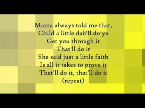 That'll Do It by Anointed [Lyrics]