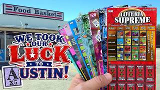 WE TOOK OUR LUCK TO AUSTIN! $280 Lottery Tickets