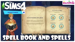 The Sims 4 REALM OF MAGIC Spell Book and Spells!