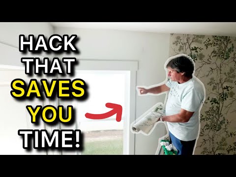 How to Install Wallpaper Around a Window | Easy