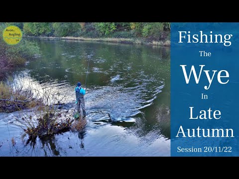 Fishing The River Wye - In Hope Not Expectation - Frost & Sunshine - 20/11/22 (Video 362)