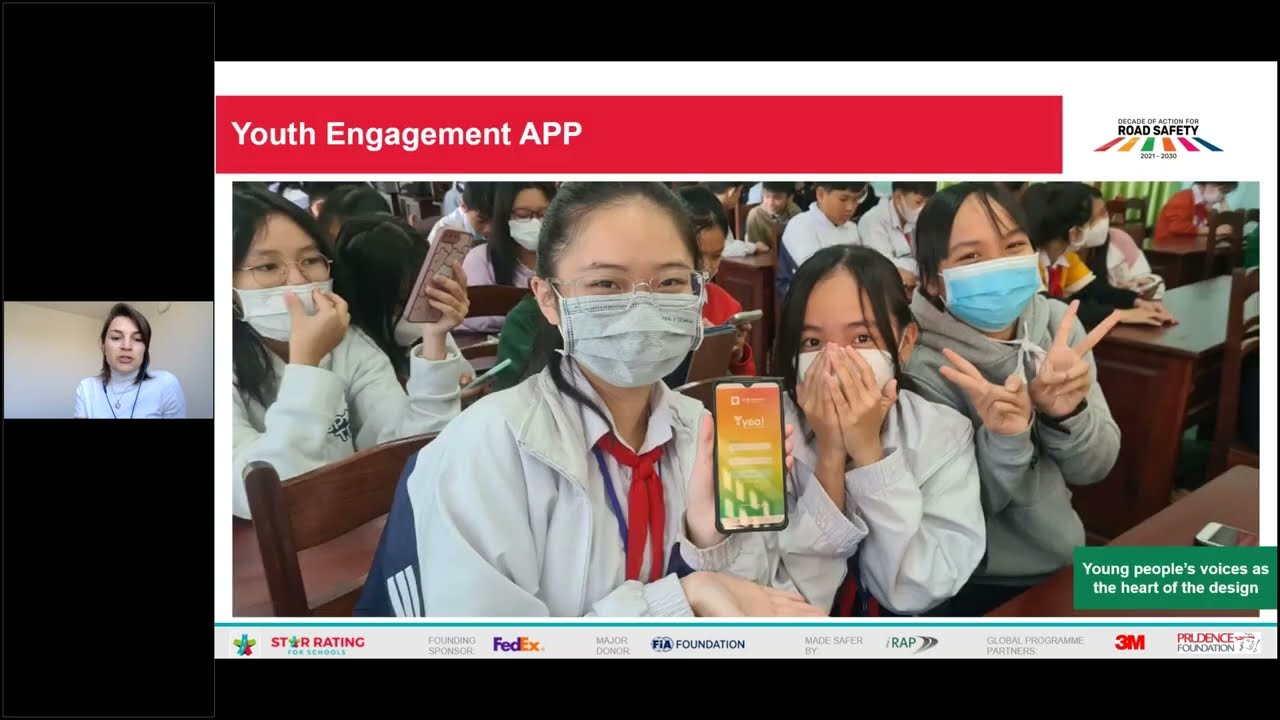 #iRAPKnowledgeLive Session 1 - Youth Engagement App for Safer School Journeys