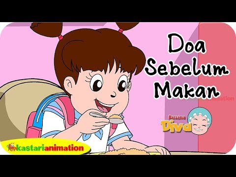 Doa sebelum makan bersama diva kastari animation official