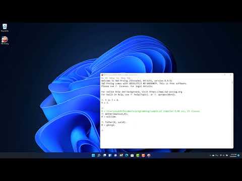 Downloading and Setting Up SWI-Prolog (Windows 11)