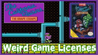 California Raisins: The Grape Escape | NES | Weird Games Licenses