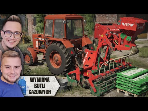 NOWY NABYTEK 😱 HANDLUJEMY GAZEM 🧯 Siewy Trawy & Orka Pod Rzepak 🔥 "od Biedaka" FS22 #107 😍 MST
