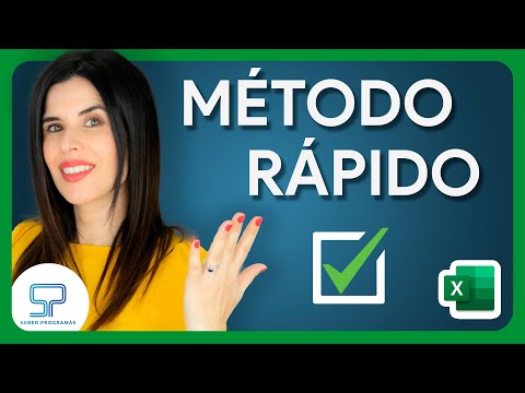✅ CHECKBOX en Excel 🚀 Método RÁPIDO para todas las versiones