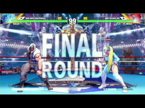 EVO 2016 Grand Finals SFV Infiltration vs Fuudo