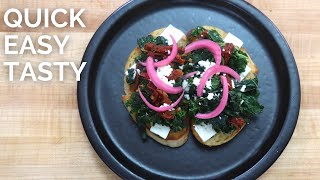 Quick and Easy Kale Toast Recipe