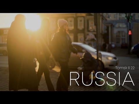 Sunny Day in Tomsk, Russia | Walking in Tomsk during the war 2022