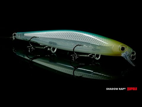 Vídeo Isca Rapala Shadow Rap SDR-11