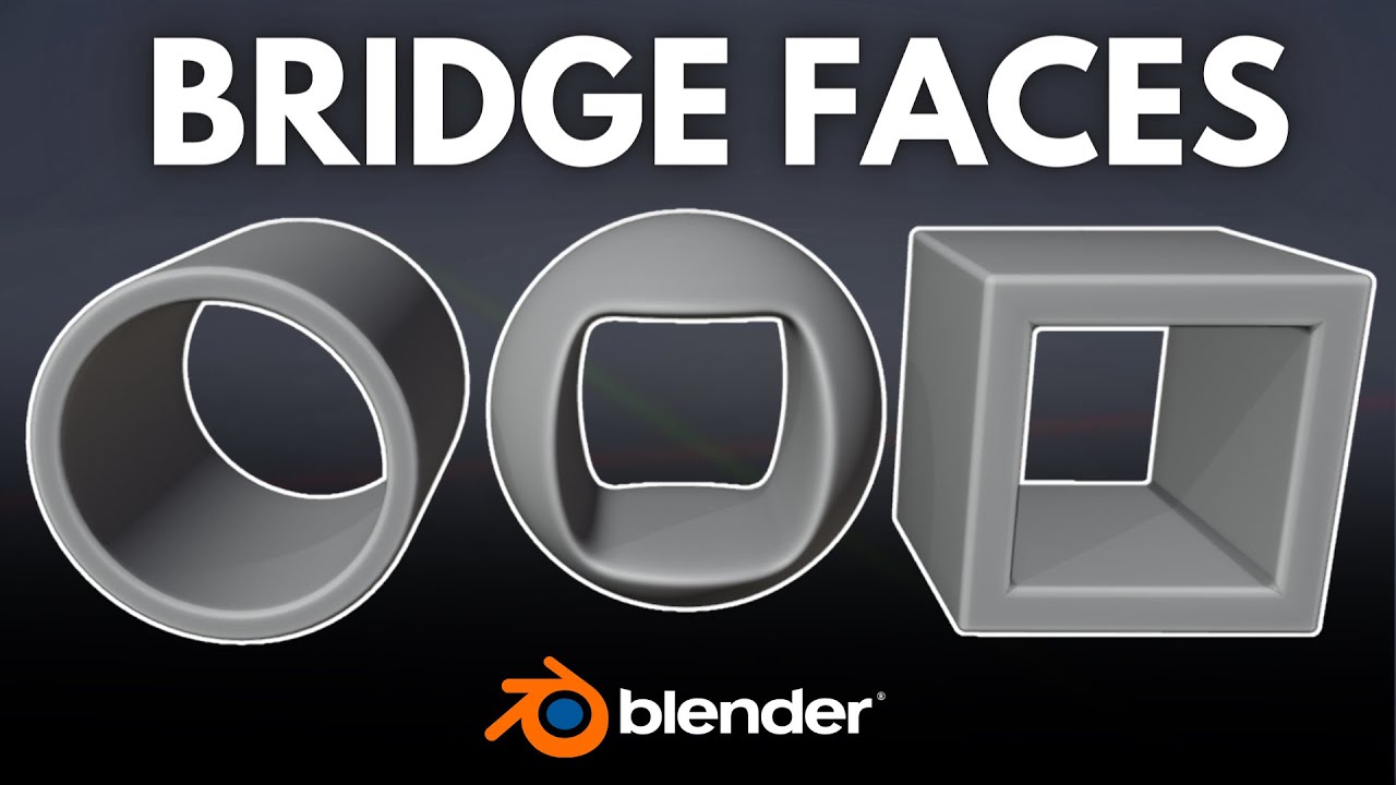 Easily Bridge Faces in Blender!