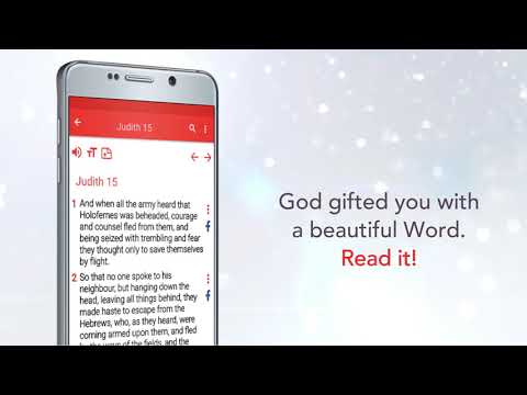 Catholic Bible audio app