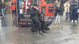 Intensi-T beatboxing in Leicester Square
