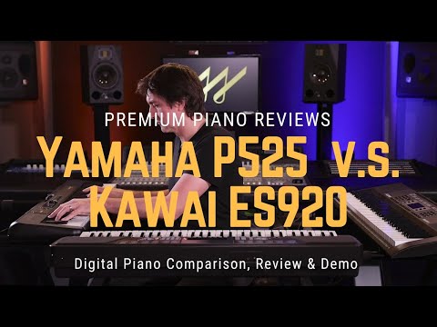 🎹 Piano Showdown: Yamaha P-525 vs. Kawai ES920 - Which Wins the Battle of Sound? 🎹