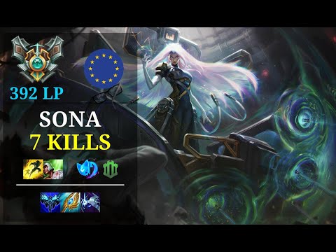 Sona Bot vs Samira - 7 kills - Duaiistdusk EUW Grandmaster (392 LP) Patch 11.5