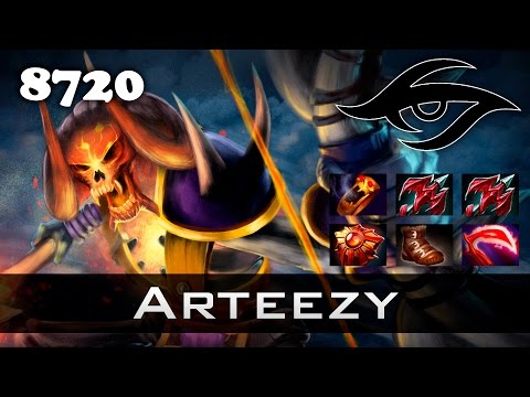 Arteezy Clinkz - 8720 MMR Ranked Dota 2