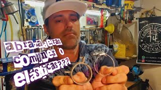 ABRAZADERAS ELÁSTICAS O COMUNES cual da mejor resultado