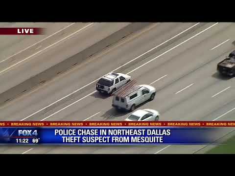 4/27/2019 - High Speed Texas Police Chase - 100+mph - Theft Suspect -