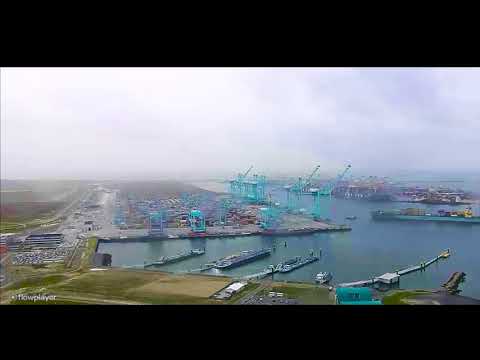 MAERSK OHIO arriving to Rotterdam