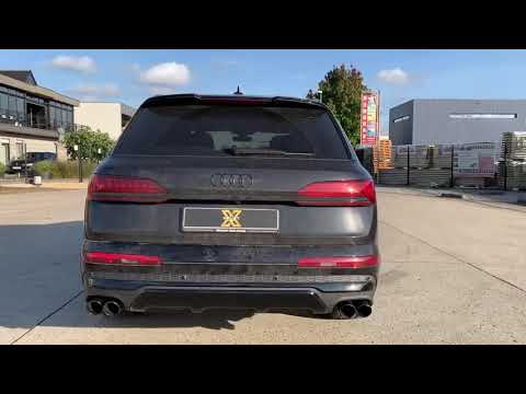 Audi Q7 3.0 TFSI hybrid custom exhaust by X-haust