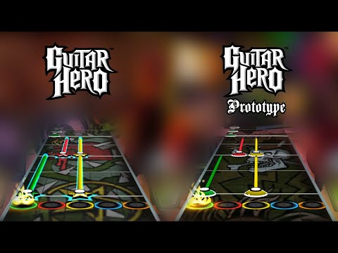 Guitar Hero 1 Prototype - "Higher Ground" Chart Comparison