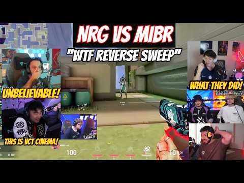 FNS, Sliggy, Shanks, Som & Tarik React to MIBR vs NRG Best Moments  in VCT Kickoff