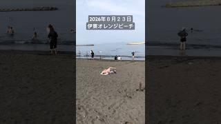 2026年８月２３日伊東オレンジビーチの様子