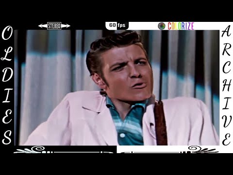 Eddie Cochran - Twenty Flight Rock (Film, 1956) [Colorize + Stereo Mix + 60fps]