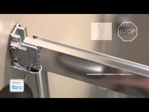Cosmo L2+LF Shower Screen - Installation | Roca
