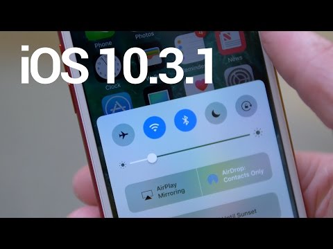 iOS 10.3.1 Update: What's New?