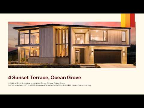 4 Sunset Terrace, Ocean Grove, Dunedin City, Otago, 4房, 3浴, House