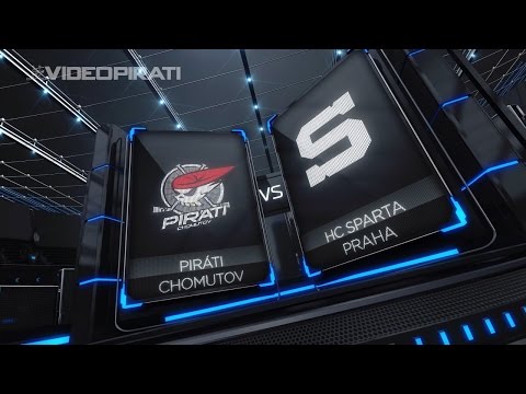 35. kolo DHL ELJ: Piráti Chomutov - HC Sparta Praha 7:2 sestřih