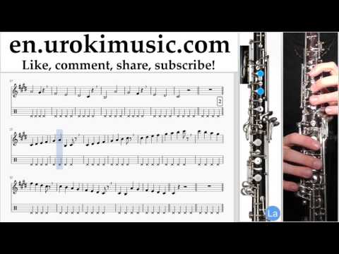 Oboe lessons Charlie Puth & Selena Gomez - We Don't Talk Anymore Sheet Music Tutorial Part#1 um-352