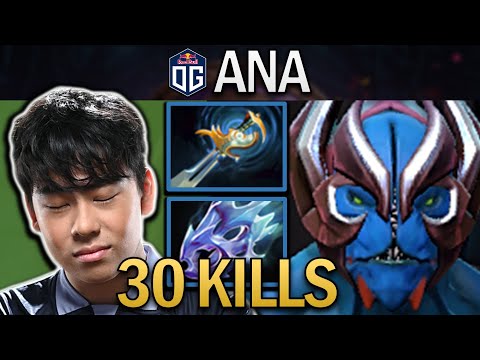Nightstalker Dota 2 Gameplay OG.Ana with 30 Kills and Moon Shard #dota #dota2