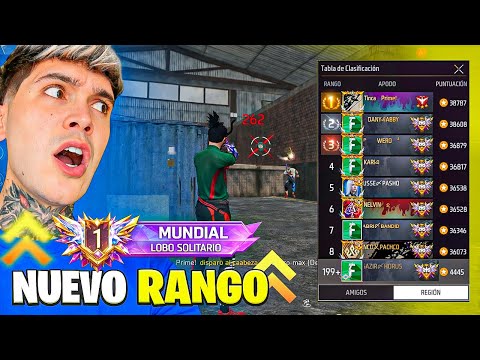 THIS IS HOW I REACHED THE MAXIMUM RANK IN LONE WOLF - FREE FIRE!! ☠️