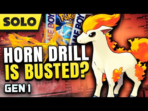 How Fast Can You Beat Pokémon Red/Blue With Just A Ponyta??