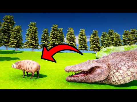 ✅ Purusaurus hunting prey - Animal Revolt Battle Simulator