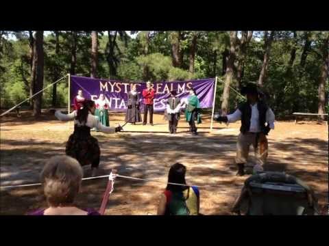 Porthos vs M'Lady DeWinter, Mystic Realms Fantasy Faire 2012