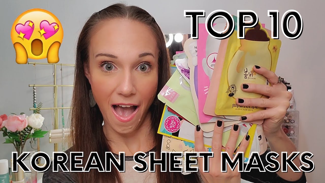 Top Korean Sheet Masks! Plus a TJMaxx Shopping List!