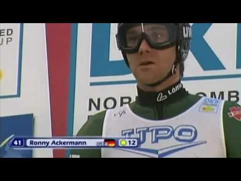Ronny Ackermann 123m - Kuusamo K120 2009 - kombinacja norweska