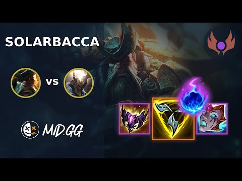 MID.GG: [ solarbacca ] Gangplank TOP vs Pantheon | EUW MASTER | LOL Season 2024